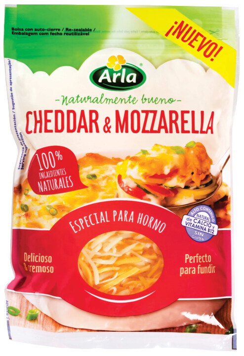 Arla Cheddar & Mozzarella 150 g