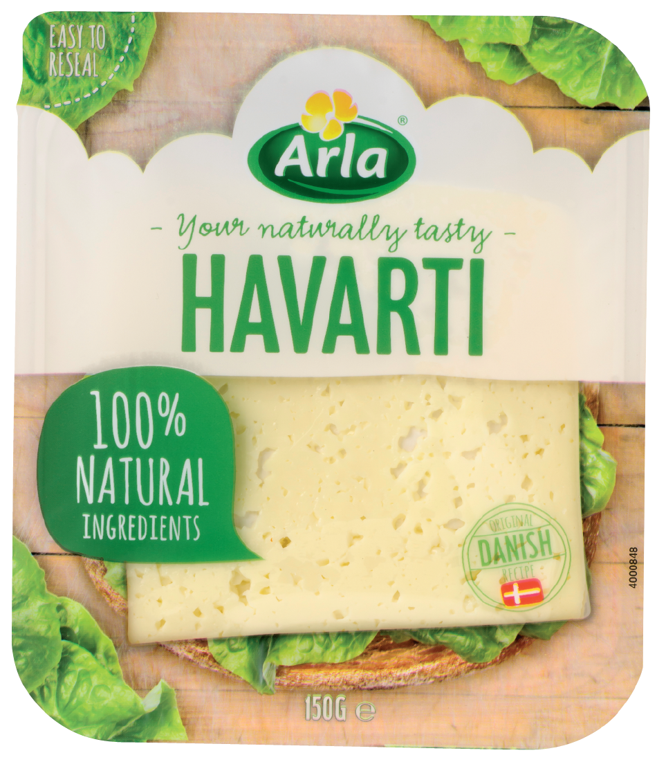 Arla Havarti Slices 150g